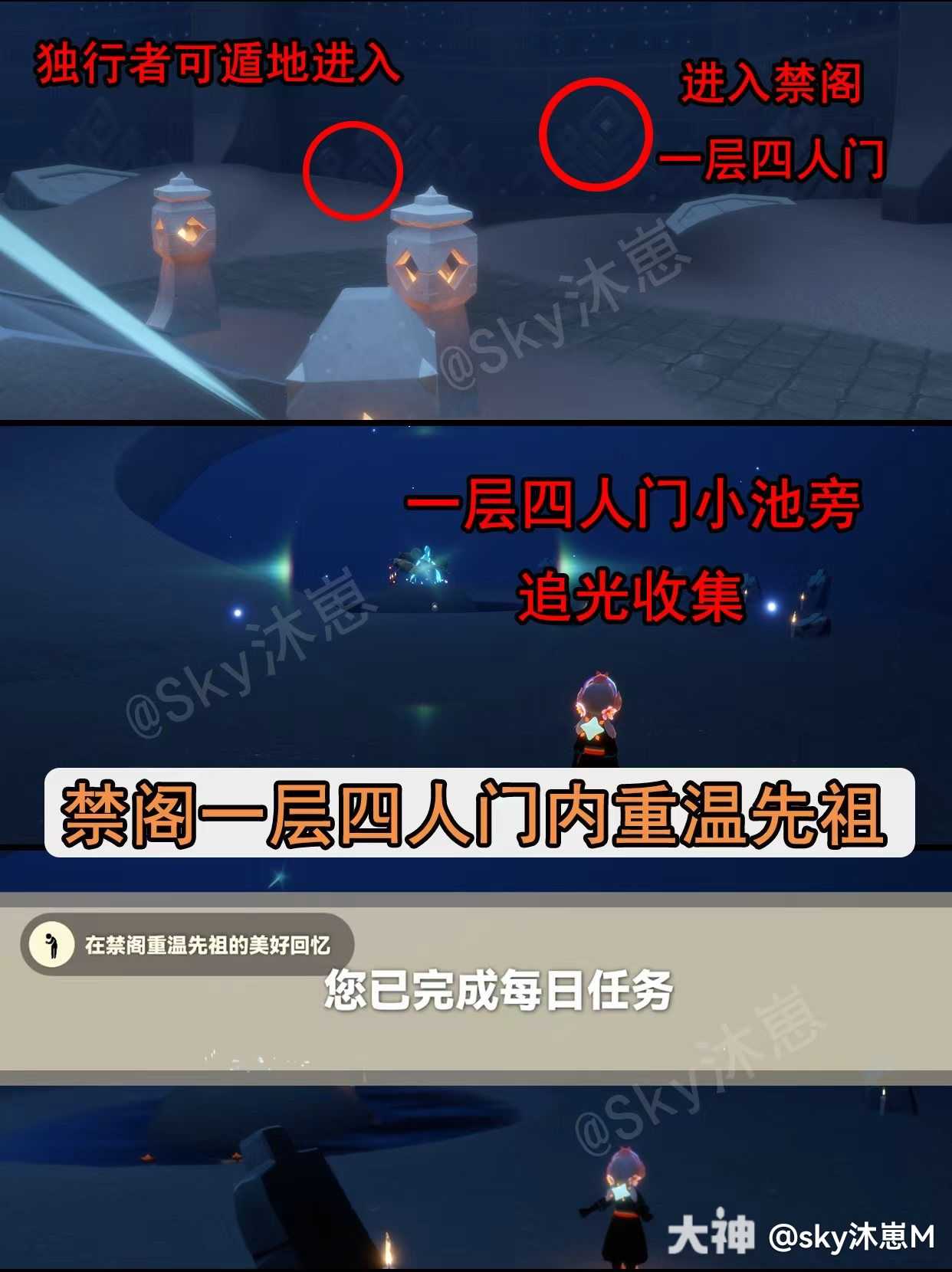 蜡烛位置图